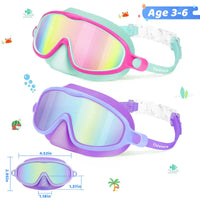 04-mirrored Mermaid Purple& Green（For kids 3-6）