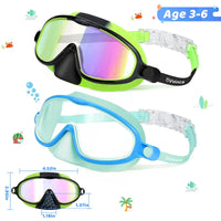 01-Mirrored Black Green& Light Blue（For kids 3-6）