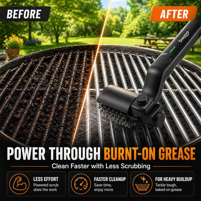 The Ultimate 2-in-1 Power Scrubber: Effortless Cleaning from Kitchen to BBQ