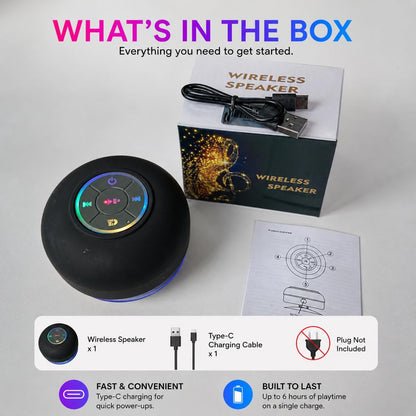 Mini Speaker. Maximum Vibes.