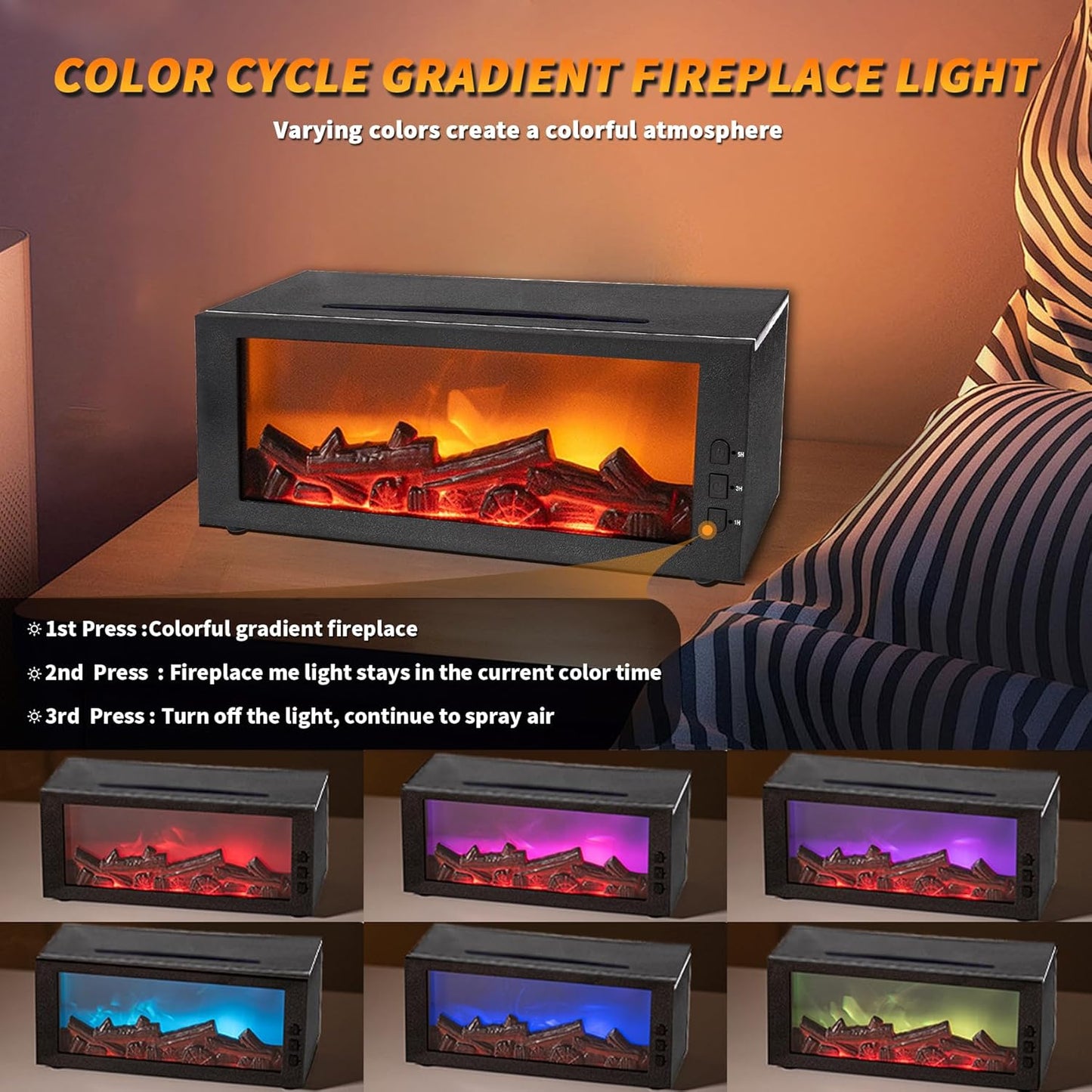 Transform Your Space with Cozy Flame Vibrations