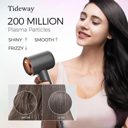 Ultra-Fast High-Speed Ionic Hair Dryer with Smart Heat Protection for Frizz-Free Shine