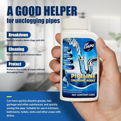 Dissolve Deep Clogs Fast – Pure Powder Power!