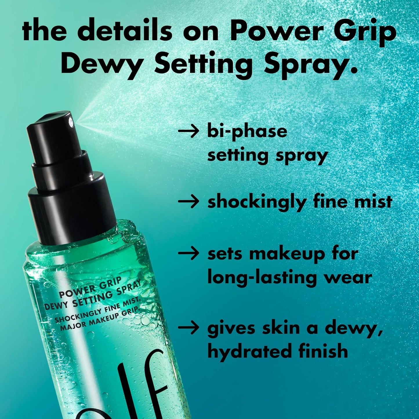 Hydro-Grip Bi-Phase Dewy Setting Spray