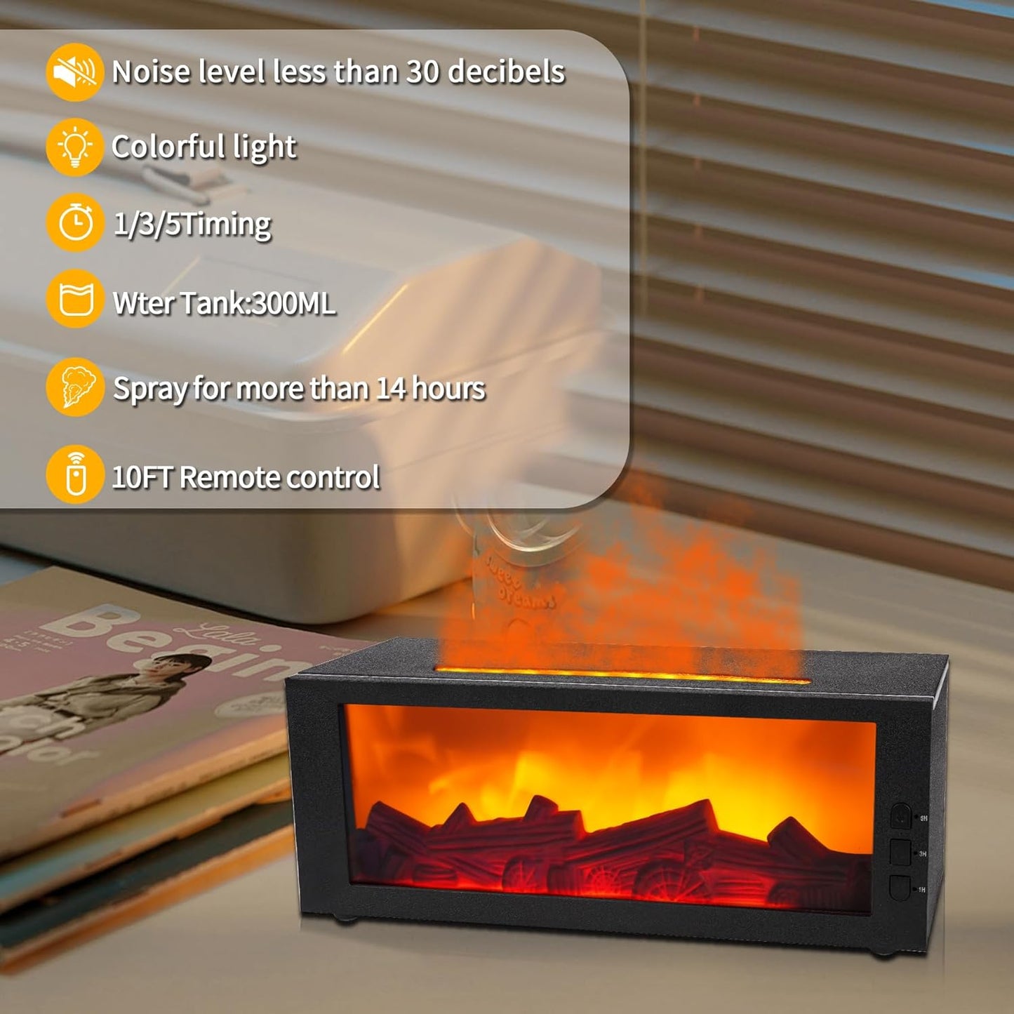 Transform Your Space with Cozy Flame Vibrations
