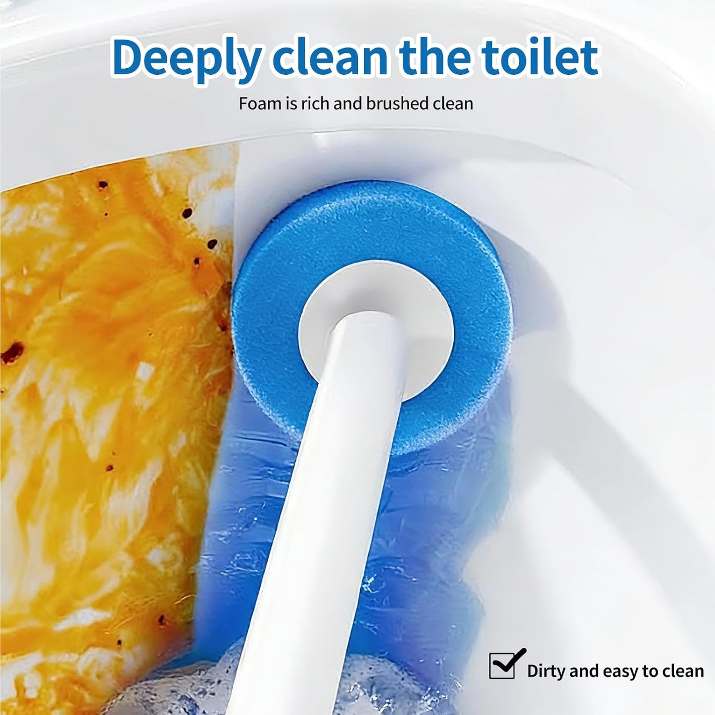 CLEAN YOUR TOILET WITHOUT TOUCHING THE MESS