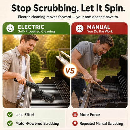 The Ultimate 2-in-1 Power Scrubber: Effortless Cleaning from Kitchen to BBQ