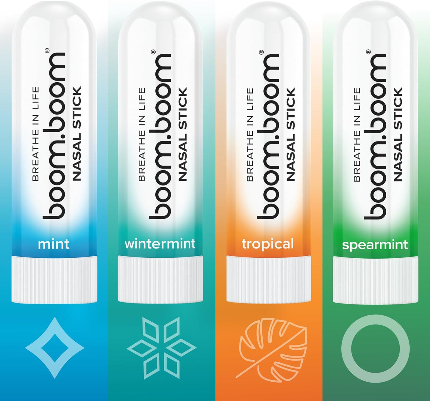 Instant Sinus Relief & Mental Focus: 100% Plant-Based Refreshing Nasal Inhaler