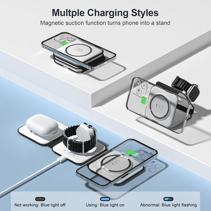 The Ultimate 3-in-1 Flat-Lay Wireless Charging Pad