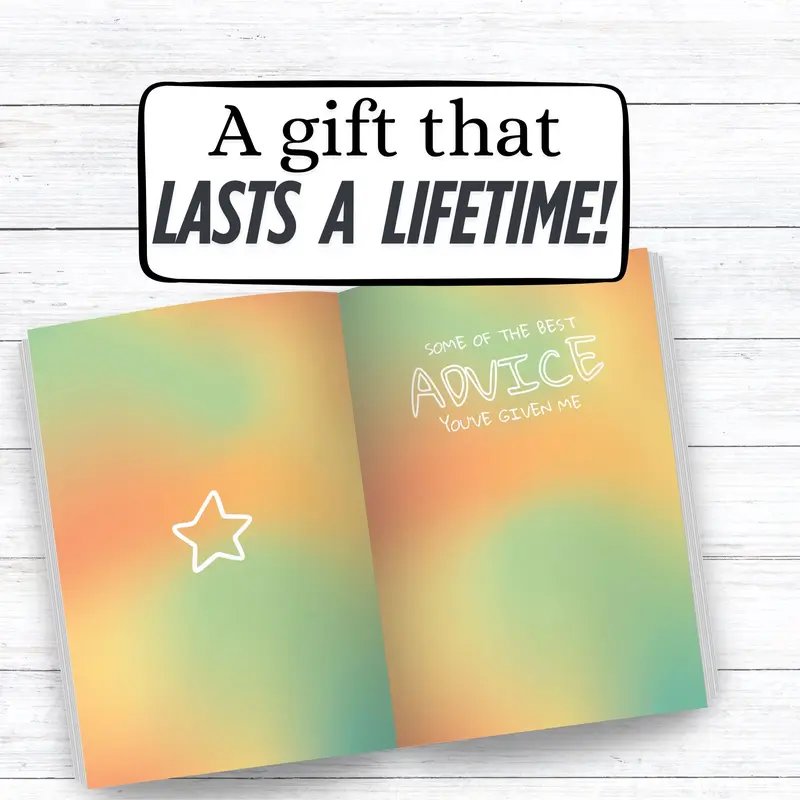 Dad's Memory Journal: 20 Guided Prompts for a Lasting Keepsake Gift Book