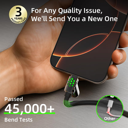 The Last Charging Cable You’ll Ever Need: 4-in-1 Armored Fast Charger