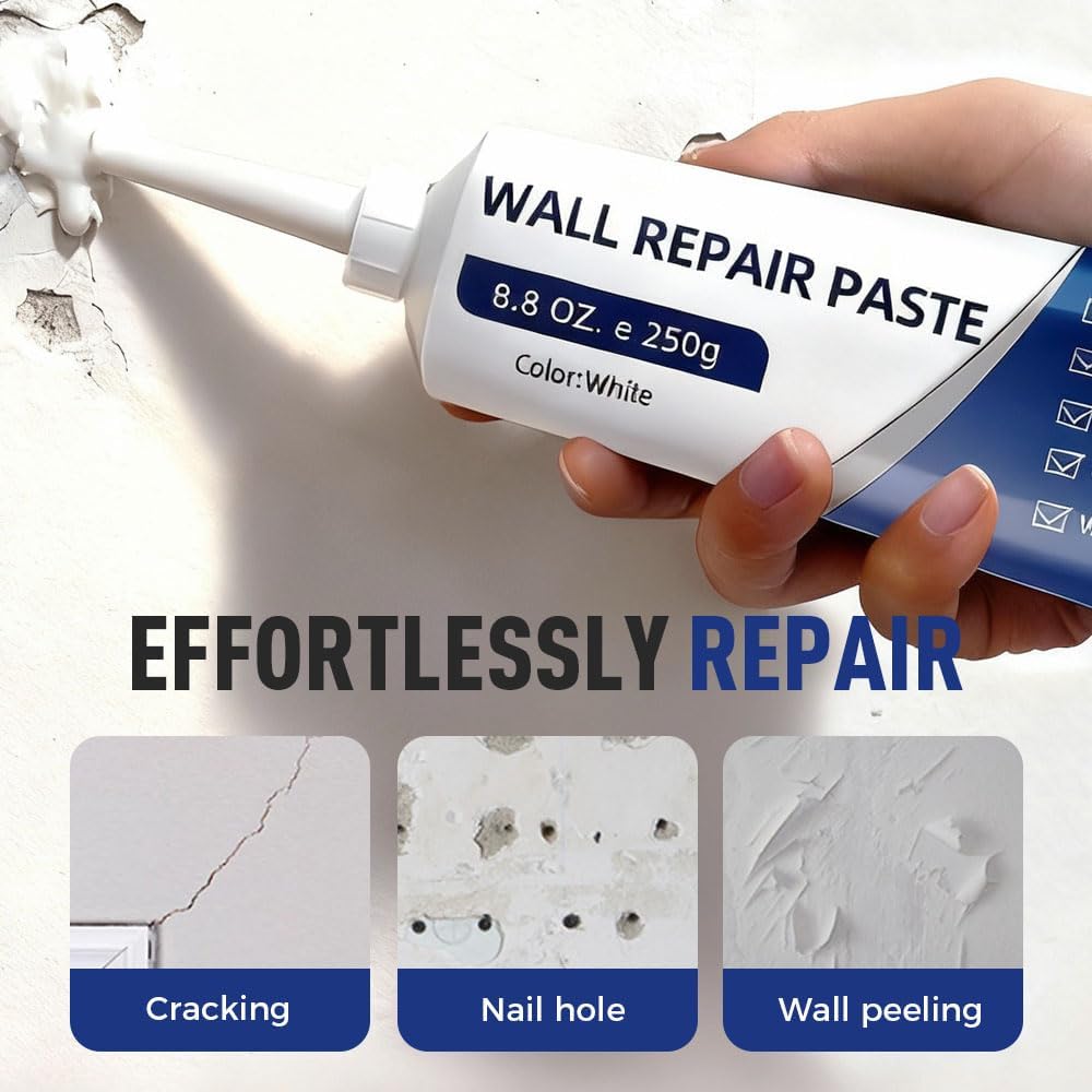 Fast Wall Repair Kit with Precision Scraper