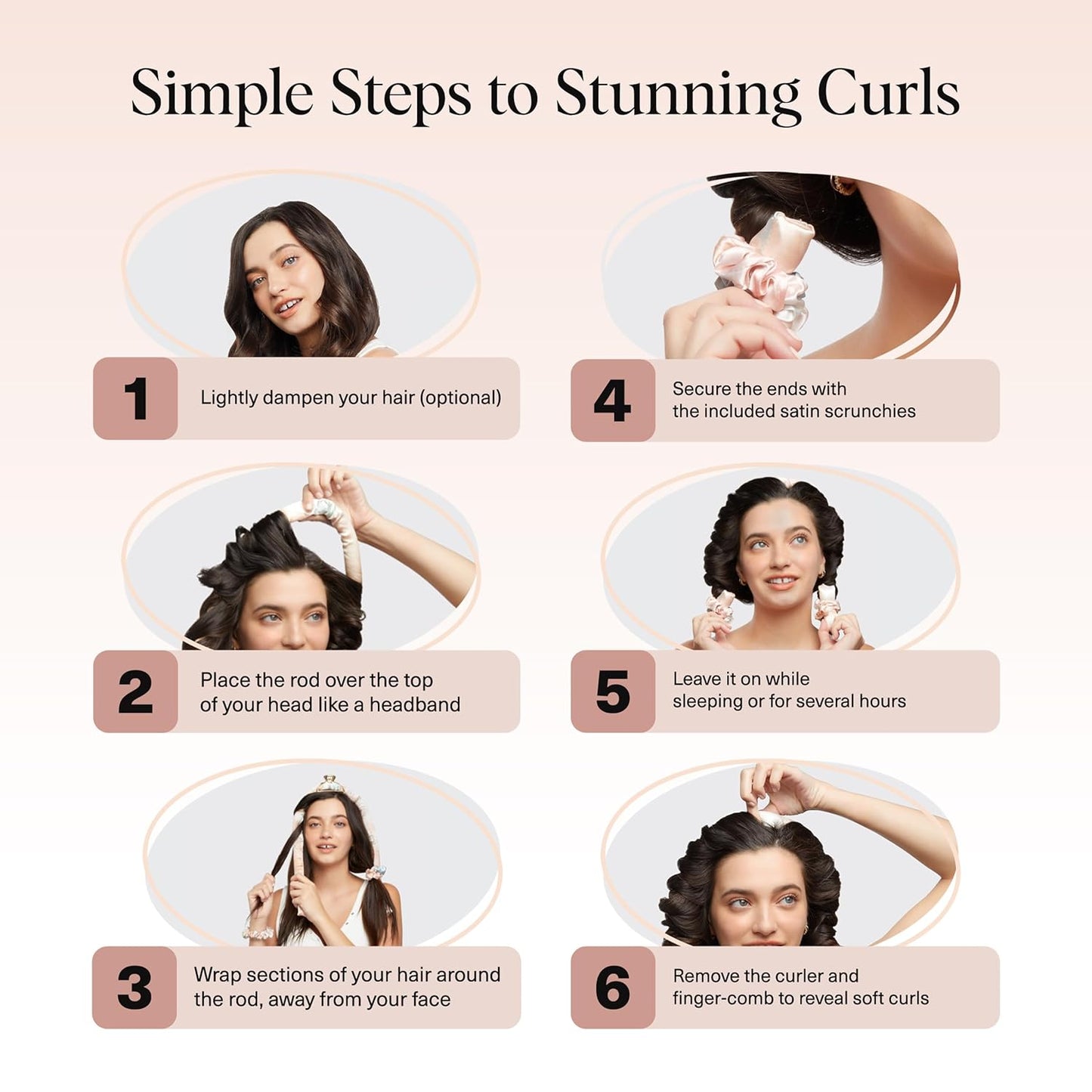 BEAUTIFUL CURLS WHILE YOU SLEEP