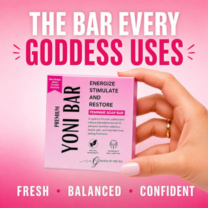 Natural Feminine pH Balance Soap Bar for Long-Lasting Odor Control & Freshness
