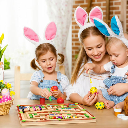 Pixels & Puzzles: Magnetic Color & Number Learning Maze