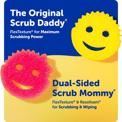 Next-Gen Temperature-Control Scrubbing Sponge: Soft in Warm Water, Firm in Cold