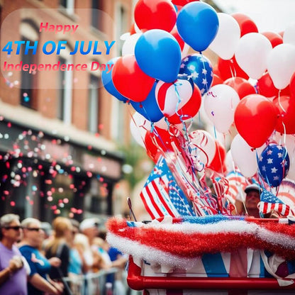 THE ULTIMATE RED, WHITE & BLUE FESTIVE GLITTER STICK. FOR INDEPENDENCE DAY PARTY, FESTIVAL & FUN HOLIDAY LOOK