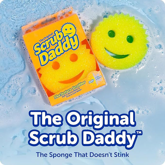 Next-Gen Temperature-Control Scrubbing Sponge: Soft in Warm Water, Firm in Cold