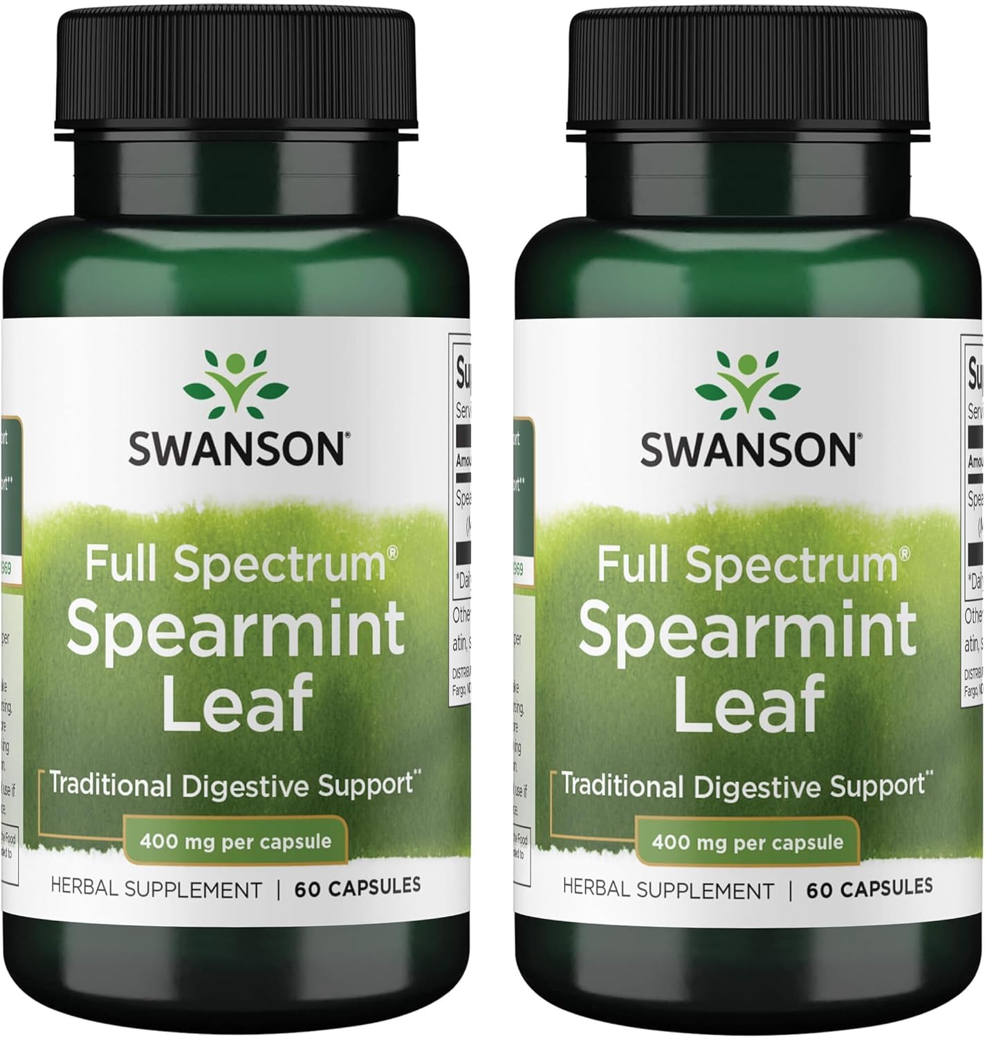 Spearmint Leaf Capsules For Easy Daily Digestive Comfort