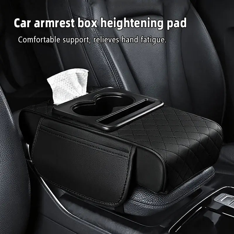 4-in-1 Armrest Cover – Store More, Drive Comfortably