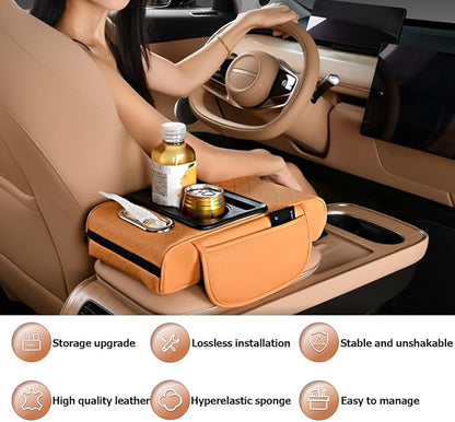4-in-1 Armrest Cover – Store More, Drive Comfortably