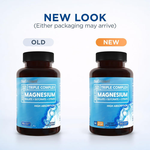 Triple Magnesium Complex for Calm Nights, Relaxed Muscles & Daily Energy Support