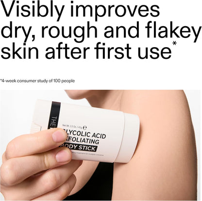 Glycolic Acid Exfoliating Body Stick For Smooth, Bump-Free Skin
