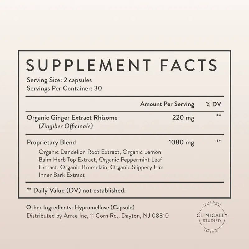 Banish Bloat Fast with Arrae Bloat Capsules