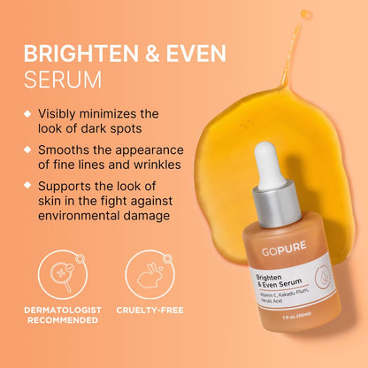 Power Trio Facial Serums Set - Total Skin Transformation In 3 Simple Steps