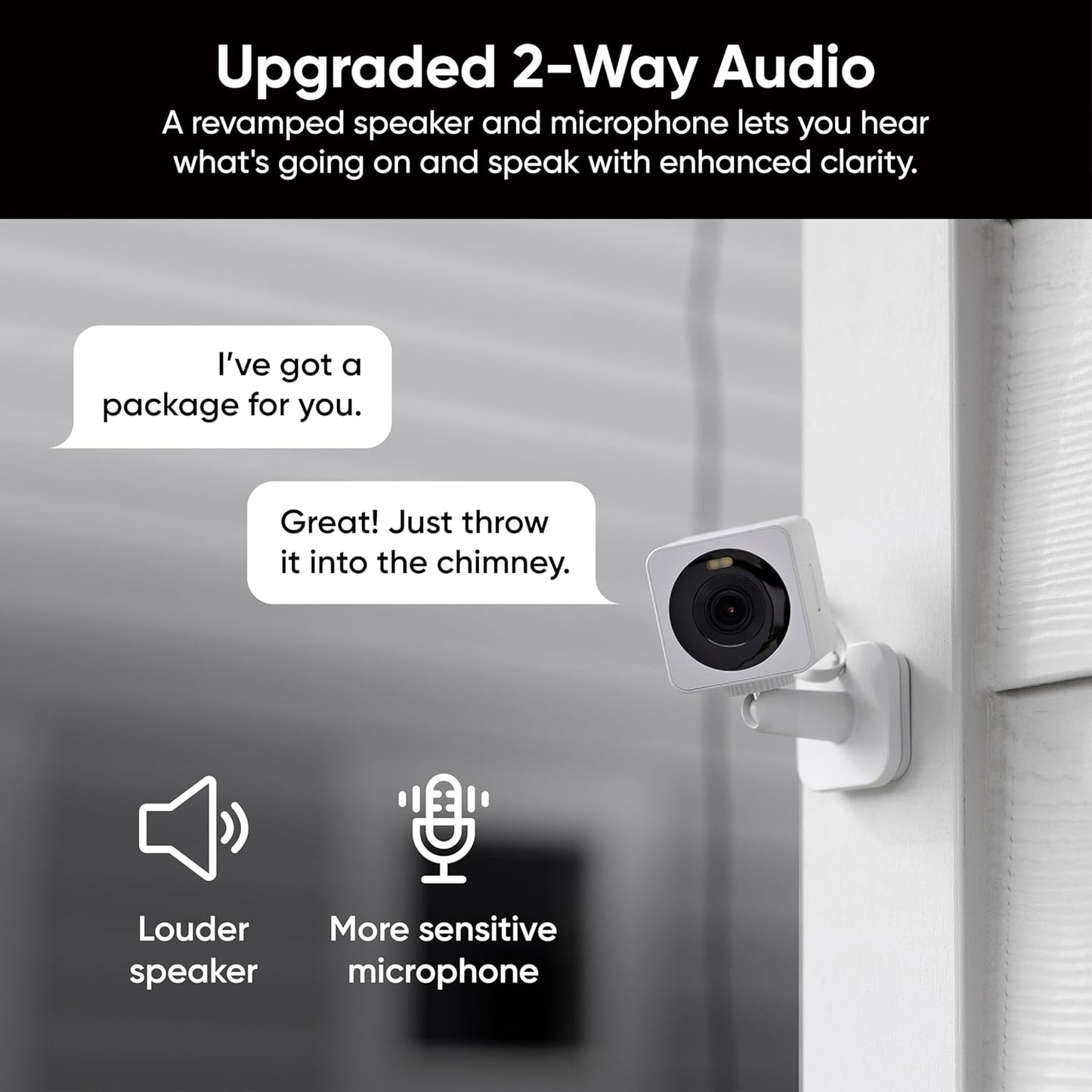24/7 Live 1080p Smart Security Camera with Color Night Vision & Instant Spotlight