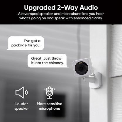 24/7 Live 1080p Smart Security Camera with Color Night Vision & Instant Spotlight