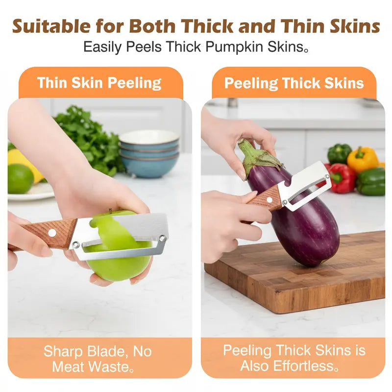2-in-1 Multi-Functional Stainless Steel Peeler & Bottle Opener