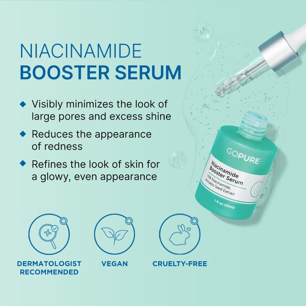 Power Trio Facial Serums Set - Total Skin Transformation In 3 Simple Steps