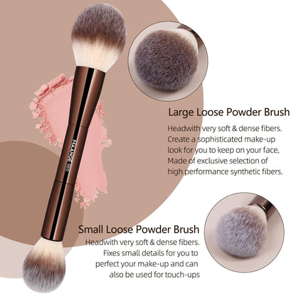 Pro-Blend Dual-Ended Multi-Functional Makeup Brush