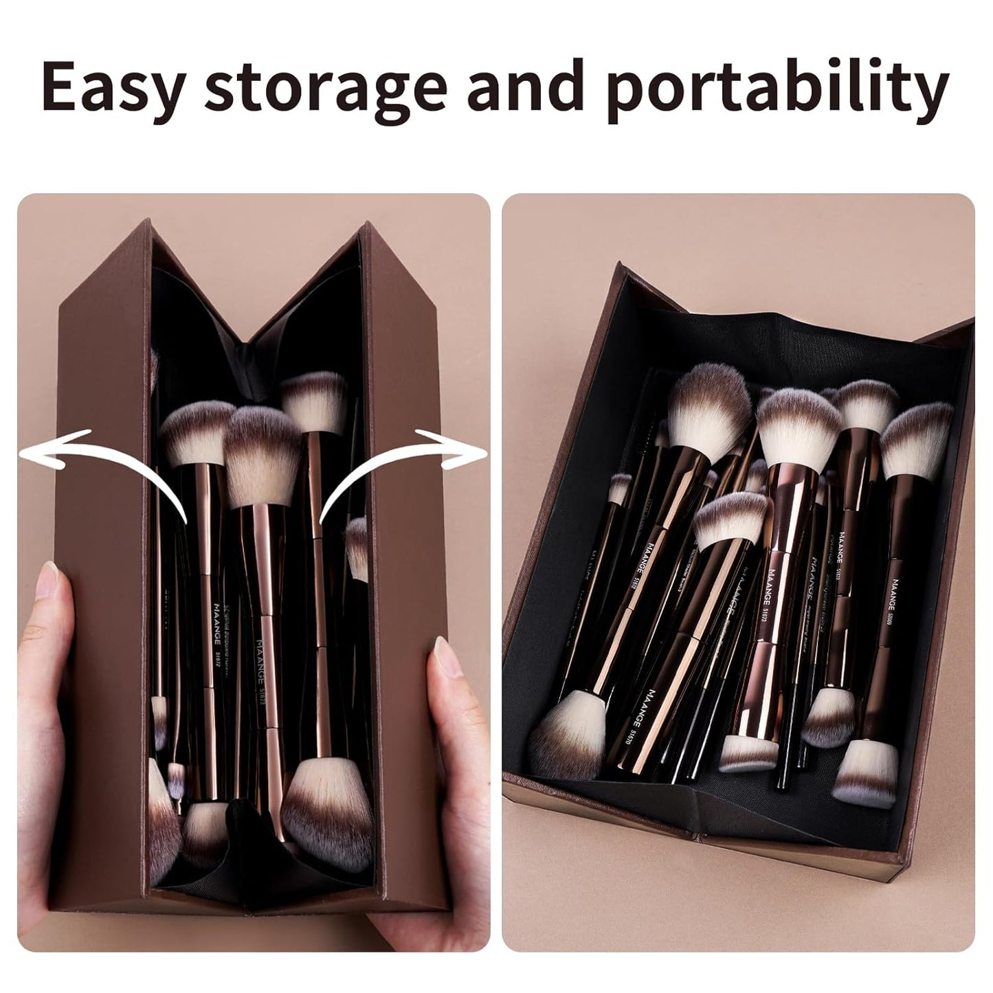 Pro-Blend Dual-Ended Multi-Functional Makeup Brush