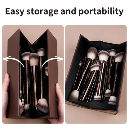 Pro-Blend Dual-Ended Multi-Functional Makeup Brush